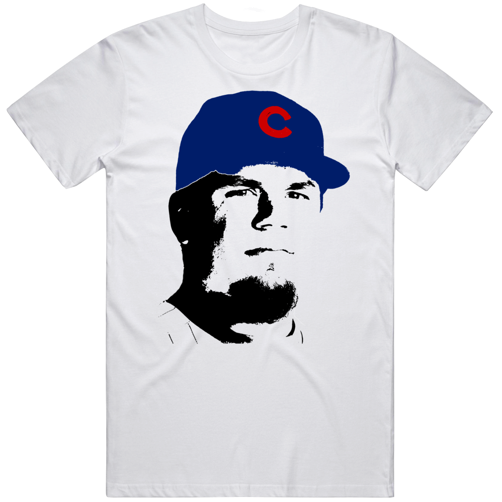 Kyle Schwarber Big Head Silhouette Chicago Baseball Fan T Shirt –  theWindyCityTshirts