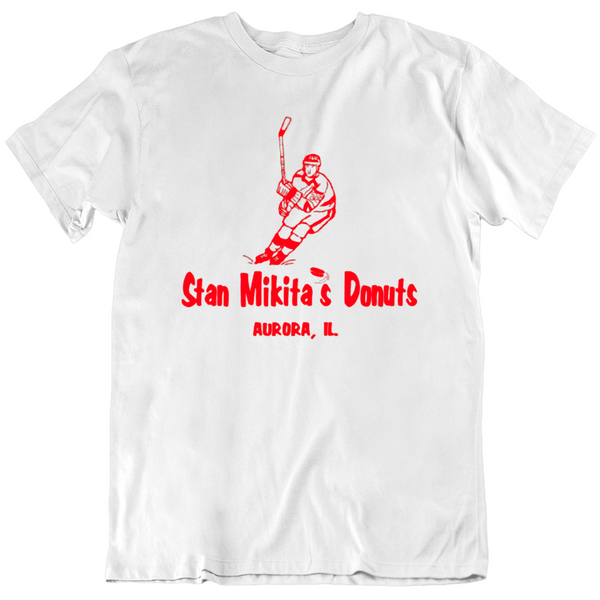 Stan Mikita Donuts Chicago Hockey Fan T Shirt – theWindyCityTshirts