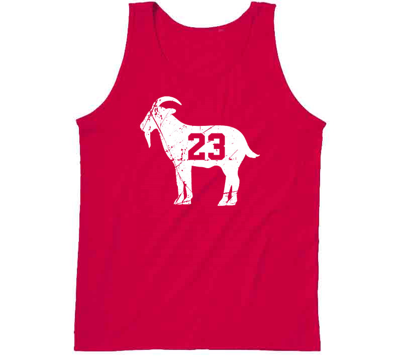 Michael Jordan Goat 23 Chicago Retro Basketball Fan T Shirt