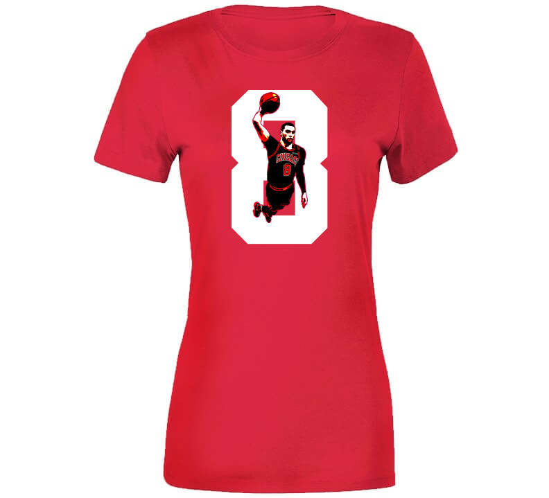 Zach Lavine 8 Dunk Chicago Basketball Fan T Shirt – theWindyCityTshirts